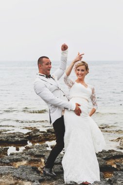 Gelin ve şık damat