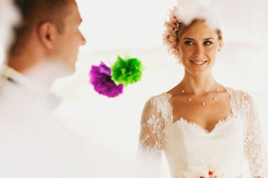 Gelin ve şık damat