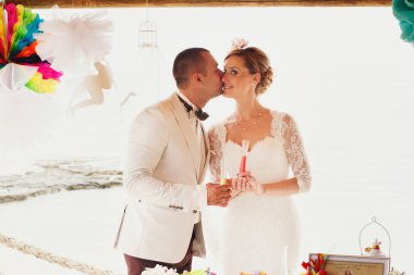 Gelin ve şık damat