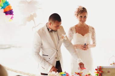 Gelin ve şık damat
