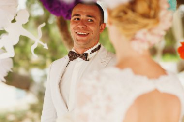 Gelin ve şık damat