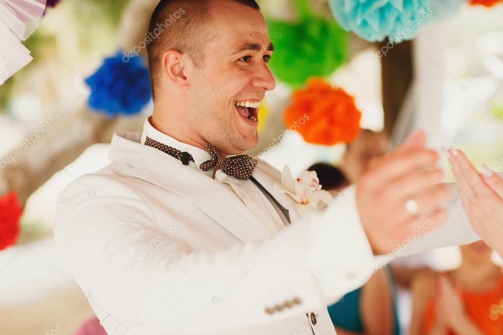 beautiful  gorgeous stylish groom