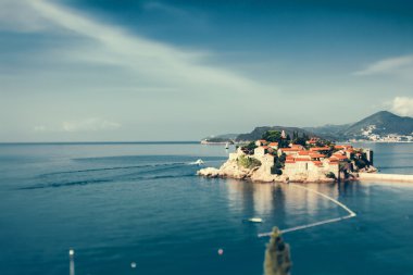 Sveti stefan Adası nda Karadağ