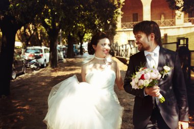 mutlu gelin ve damat