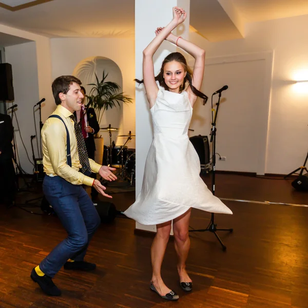 Erster Hochzeitstanz — Stockfoto