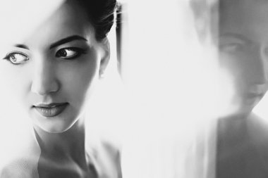 Güzel cinsel esmer gelin