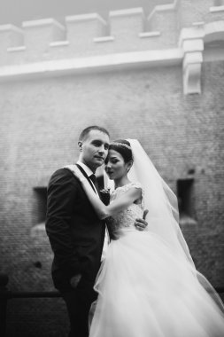 romantik yeni evli çift