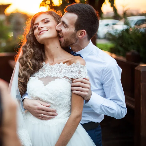 Romantic valentines couple — Stock Photo, Image