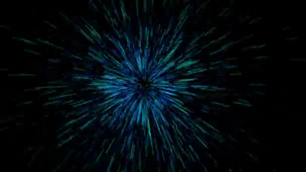 Neon Lights Colorful Animation Transition Stream Neon Rays Abstract Neon — ストック動画