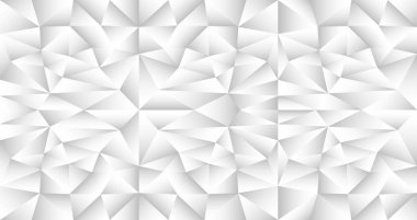 Vektör gri, üçgen arkaplan. Web sitenizin tasarımı, logosu, uygulaması ve UI için çokgen monokrom arkaplanı. EPS10.