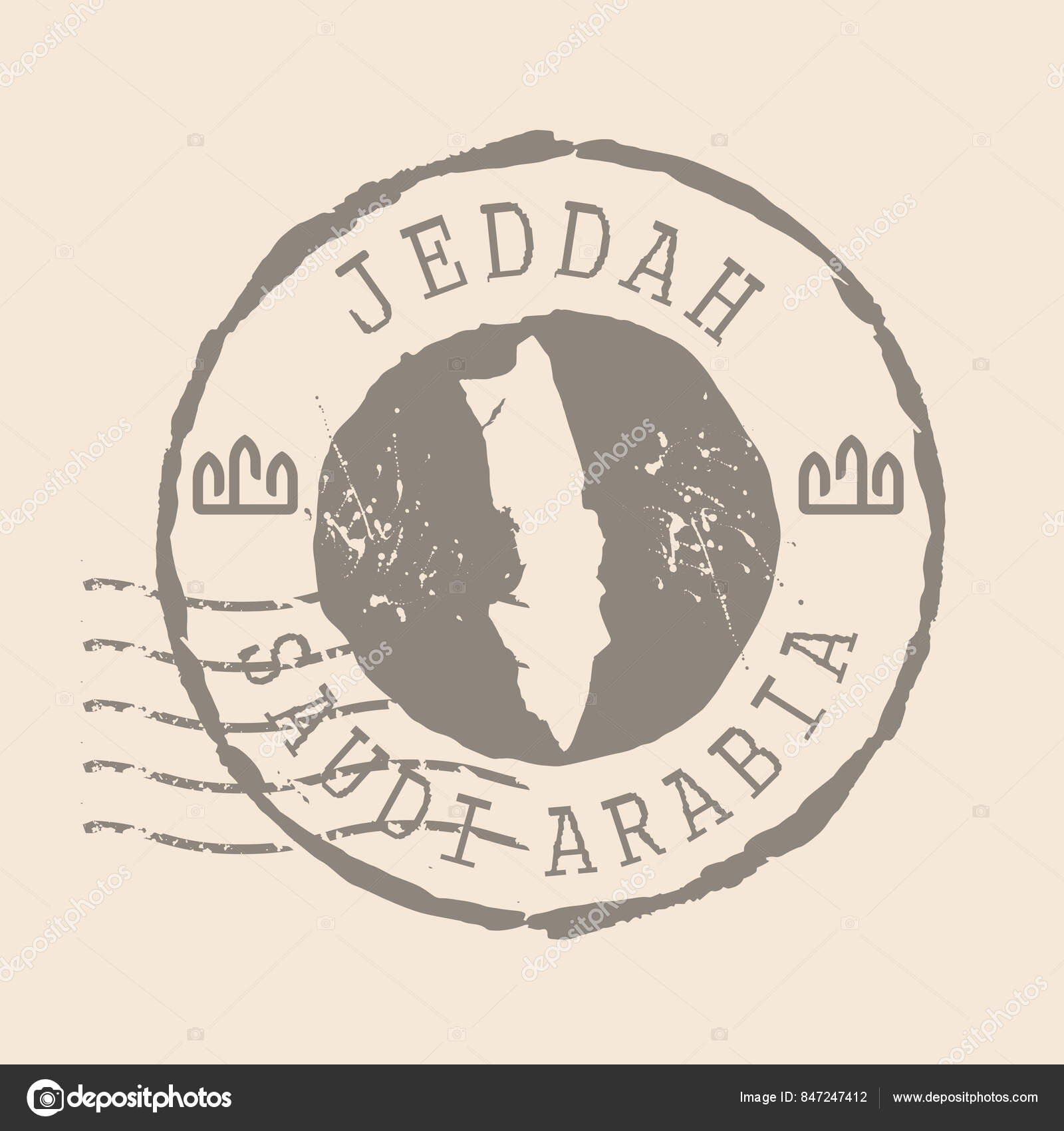 Vectores de Sello de goma arabia saudita, imágenes vectoriales |  DepositPhotos, image size:1600x1700