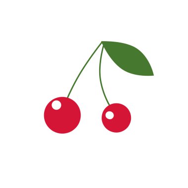 basit siluet görüntü kiraz