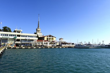 Güzel bir deniz manzarası.
