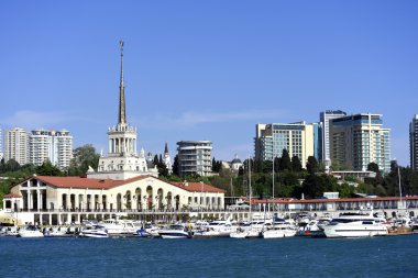 Güzel bir deniz manzarası.