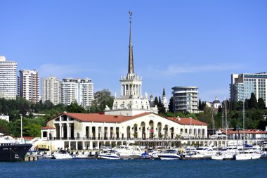 Güzel bir deniz manzarası.