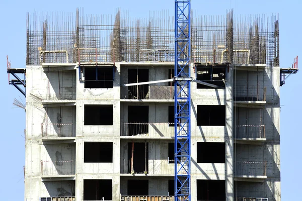 İnşaat alanının görüntüsü