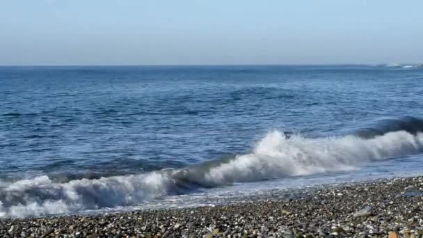 Güzel deniz surf — Stok video