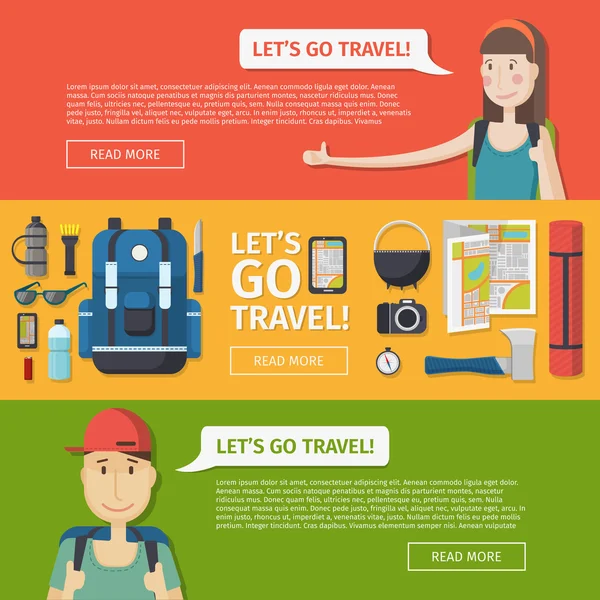 Seyahat için tasarım şablonları afiş