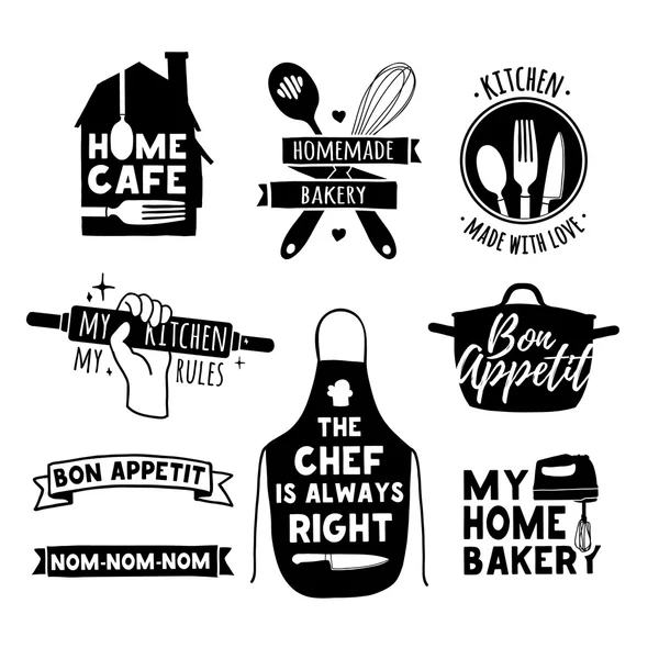 Vintage retro el yapımı rozetleri