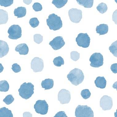 Dikişsiz desen suluboya