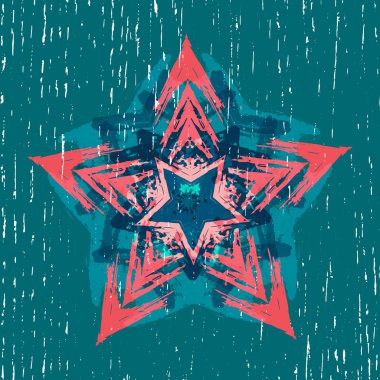 soyut geometrik öğelerle arka plan