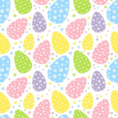 Dikişsiz Paskalya desen.