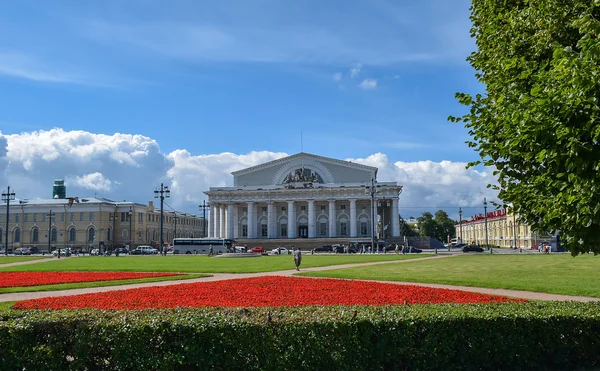 Vasilyevsky Adası tükürmek. Saint-Petersburg, Rusya Federasyonu.