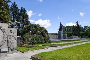 Piskaryovskoye memorial mezarlığı Leningrad.