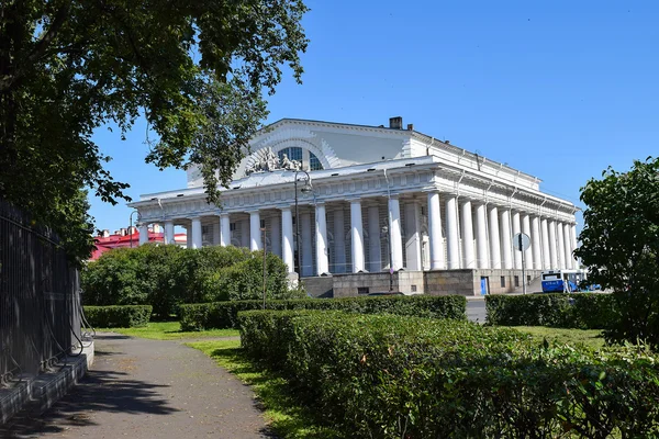 Das Börsengebäude in Leningrad. — Stockfoto