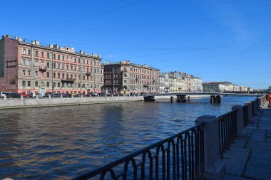 Fontanka Nehri dolgu, St. Petersburg, Rusya