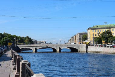 Fontanka Nehri dolgu, St. Petersburg, Rusya