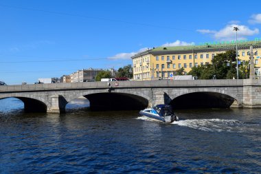 Fontanka Nehri dolgu, St. Petersburg, Rusya