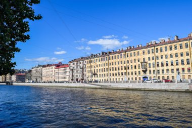 Fontanka Nehri dolgu, St. Petersburg, Rusya