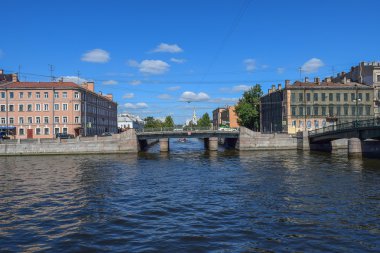 Fontanka Nehri dolgu, St. Petersburg, Rusya