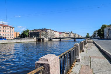 Fontanka Nehri dolgu, St. Petersburg, Rusya