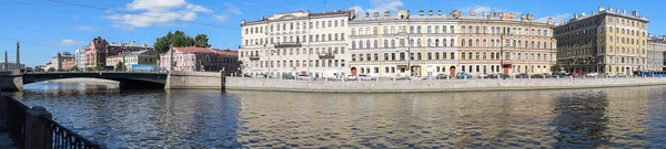 Panorama Fontanka Nehri dolgu, St. Petersburg, Rusya