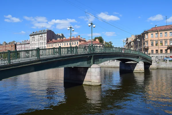 The Fontanka river embankment in Leningrad. — Stock Photo, Image