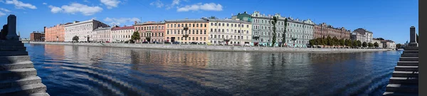 Panorama. Fontanka Nehri setin Leningrad.