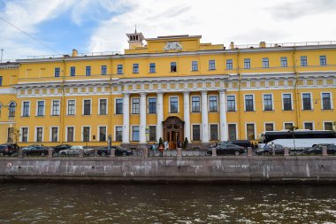 Görünüm öğretmenin evinde Leningrad, Rusya Federasyonu