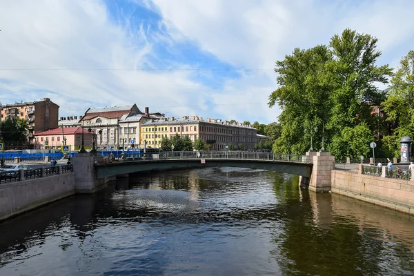 São Petersburgo, O aterro do canal Kryukov, Rússia — Fotografia de Stock