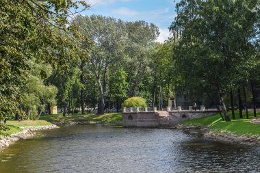 Leningrad bahçede Lopukhinsky.