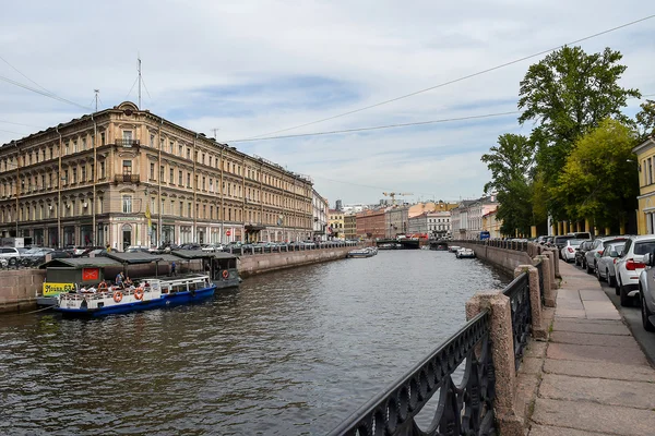 The Moika river embankment. — Stock Photo, Image