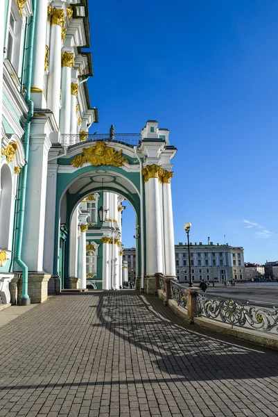 Winterpaleis in Sint-Petersburg, Rusland Stockafbeelding