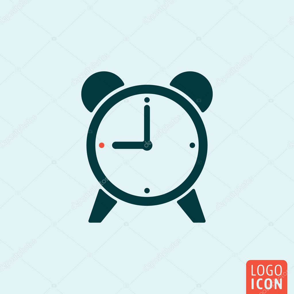 Alarm Clock Icon Alarm Clock Logo Alarm Clock Symbol Alarm Icon Isolated Minimal Design Vector Illustration Premium Vector In Adobe Illustrator Ai Ai Format Encapsulated Postscript Eps Eps Format