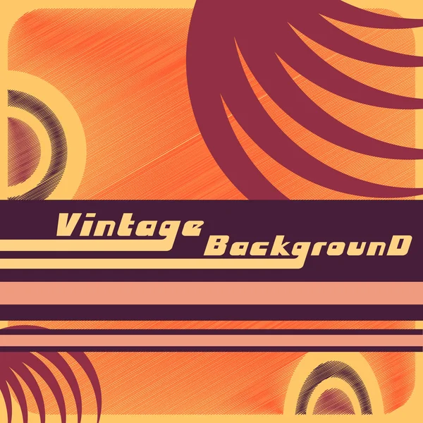 Vintage backgound template — Stock Vector
