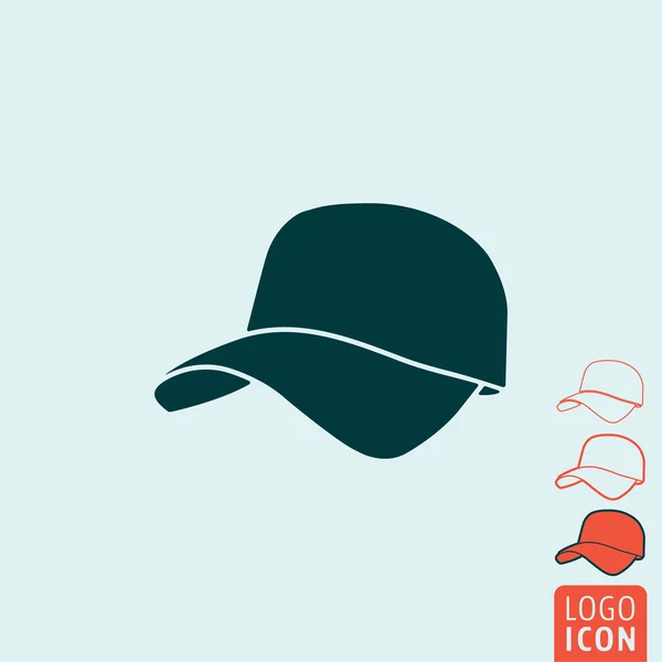 孤立的帽图标 — 图库矢量图片
