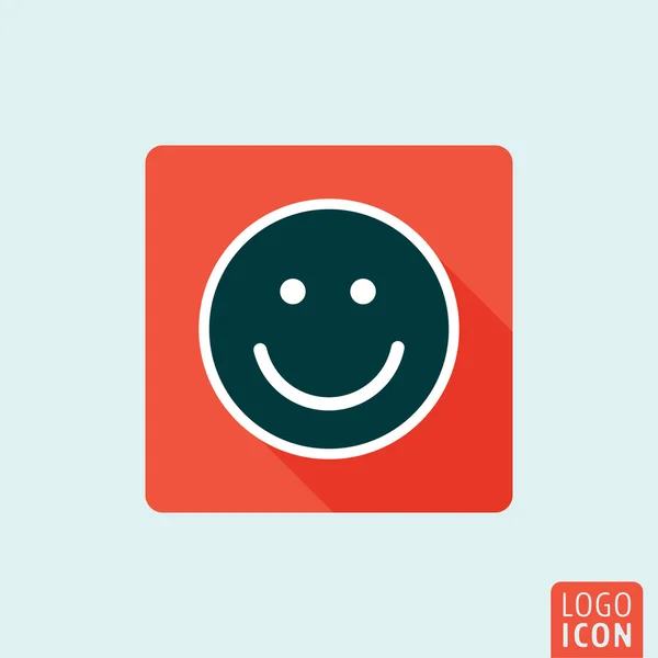 Smilr icono aislado — Vector de stock