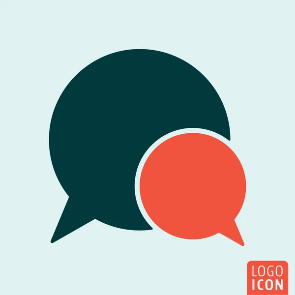 Speech bubble icon — Stock Vector