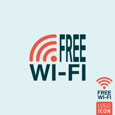 Ücretsiz Wi-Fi simgesi