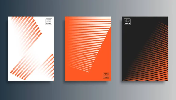 Stupňová čára minimální design pro letáky, plakáty, prospekty, pozadí, tapety, typografie, nebo jiné tiskařské výrobky. Vektorová ilustrace — Stockový vektor